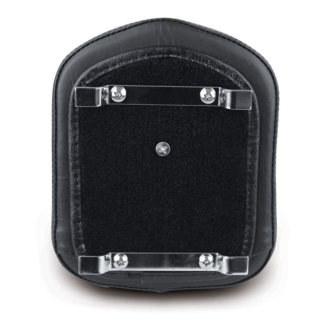 Oem Style Sissy Bar Pad Black Diamond - 9 x 7.5 Inch