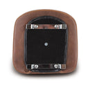 Oem Style Sissy Bar Pad Brown Diamond - 9 x 9.5 Inch