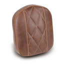 OEM Style Sissy Bar Pad Brown Diamond For All H-D And Aftermarket Sissy Bars/uprights With Or Without A Welded Insert Plate Excl. Sissy Bars / Uprights Of FLT/Touring And 18-24 Softail Models