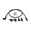 Compu-Fire 8Mm Spark Plug 2 Wire Set Universal Black