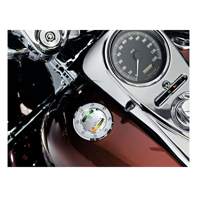 Informer LED Fuel / Battery Gauge Chrome