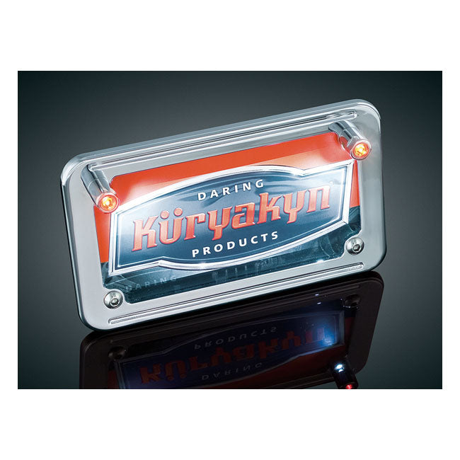 LED License Plate Bolt Lights With Turn Signal Accent