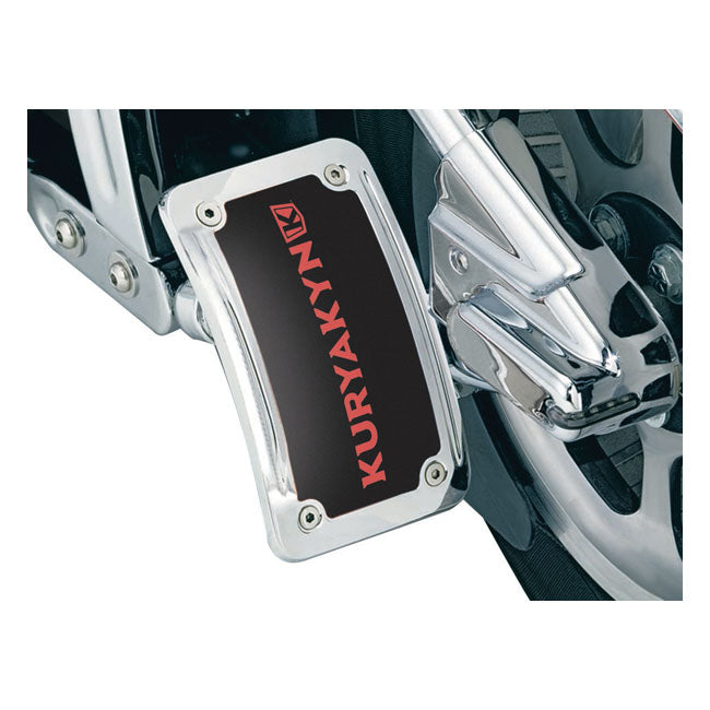 Vertical Curved License Plate Holder