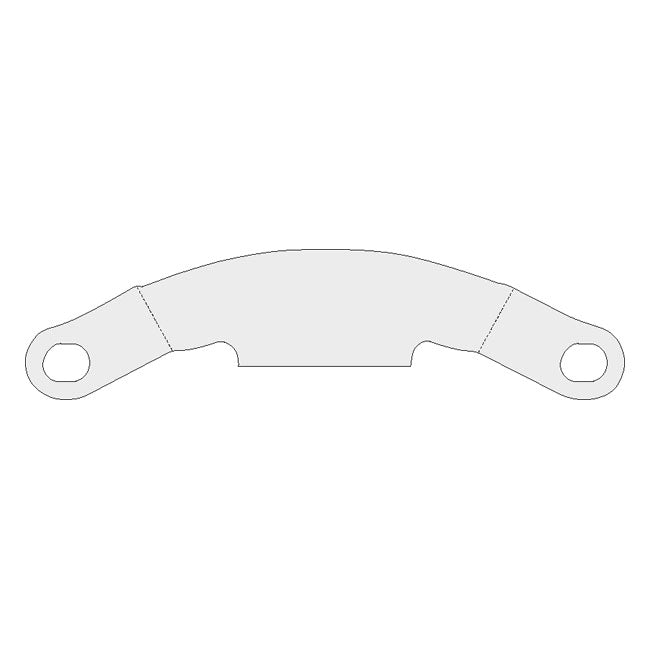 Throttle Housing Support Bracket Chrome