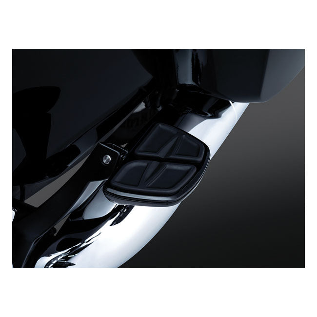 Kinetic Mini Floorboard Set Gloss Black For All Traditional H-D Male Mount