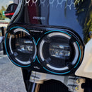 3D Motorcycle Stickers - Headlight For Ducati Desert X 2022>2026