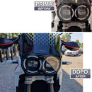 3D Motorcycle Stickers - Headlight For Ducati Desert X 2022>2026