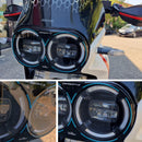 3D Motorcycle Stickers - Headlight For Ducati Desert X 2022>2026