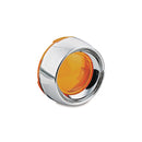 Turn Signal Recessed Trim Rings & Lens Kit Chrome