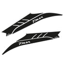 3D Motorcycle Stickers Tank Sides Carbon Look Yamaha TMAX 530 2012>2016