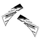 3D Motorcycle Stickers - Tank Sides White For Yamaha TMAX 530 2012>2016