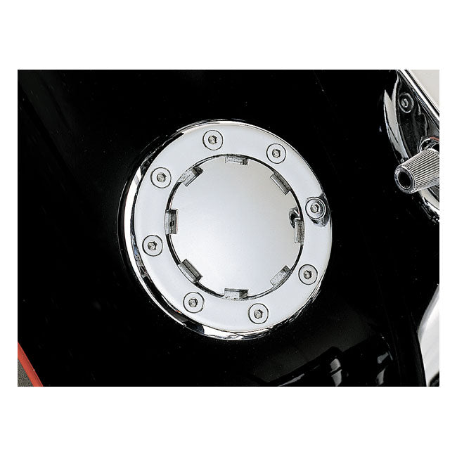 Flush Mount Gas Cap Chrome