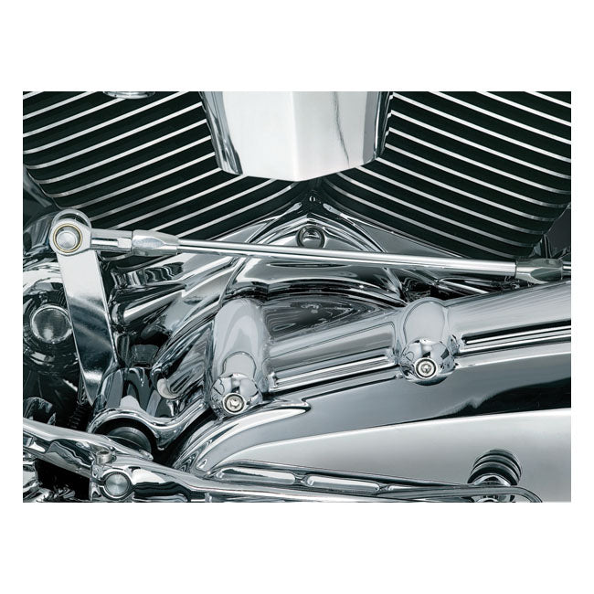 Cylinder Base Cover Chrome For 06-17 Dyna