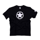 Motorcycle Storehouse Fostex White Star T-Shirt Black