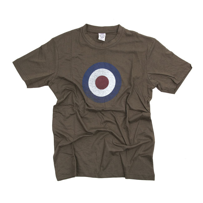 Motorcycle Storehouse Fostex T-Shirt RAF Green