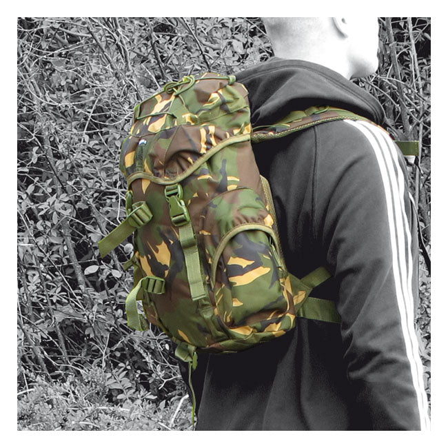 Motorcycle Storehouse Fostex Recon Backpack Camo Green