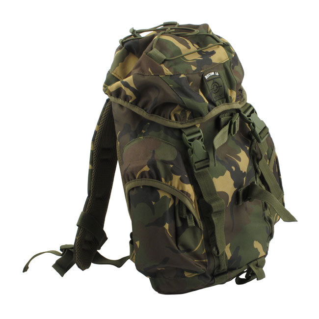 Motorcycle Storehouse Fostex Recon Backpack Camo Green