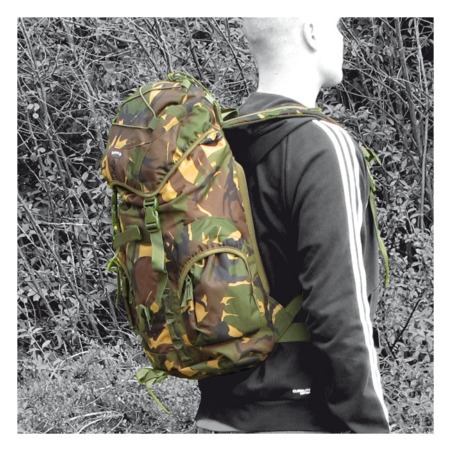 Motorcycle Storehouse Fostex Recon Backpack Camo Green