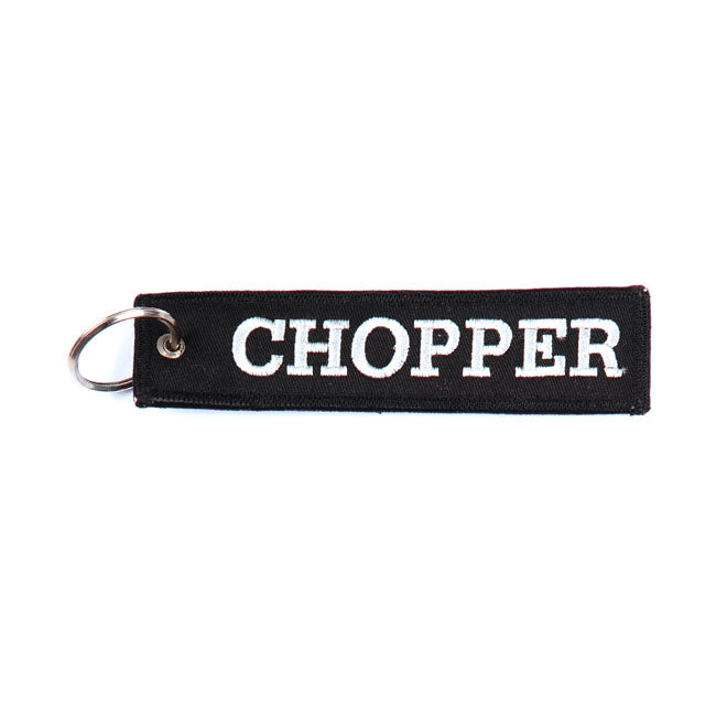 Motorcycle Storehouse Chopper Keychain Black