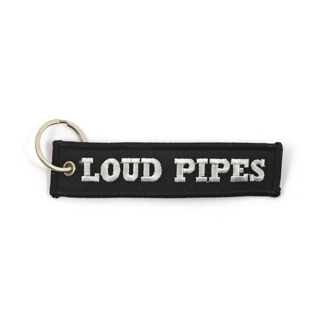 Motorcycle Storehouse Loud Pipes Saves Lives Key Ring