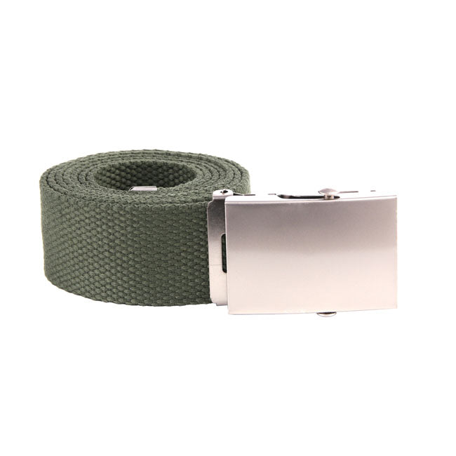 Motorcycle Storehouse Web Belt Green