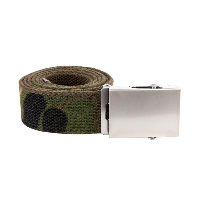 Motorcycle Storehouse Web Belt Woodland