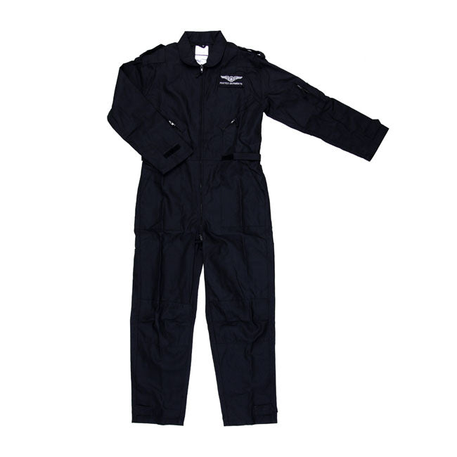 Motorcycle Storehouse Pilot Coverall Black