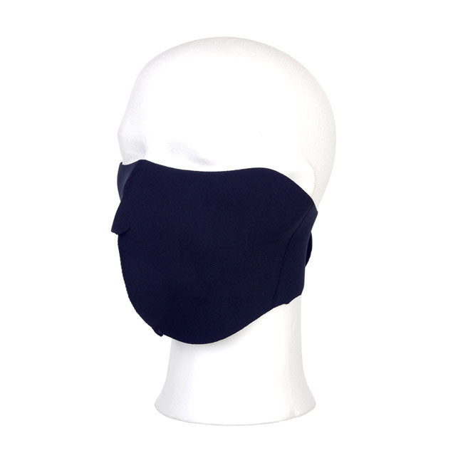 Motorcycle Storehouse Half Face Biker Face Mask Blue