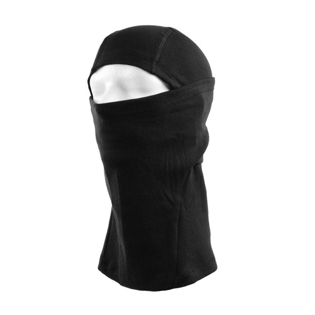 Motorcycle Storehouse Cotton Balaclava Black