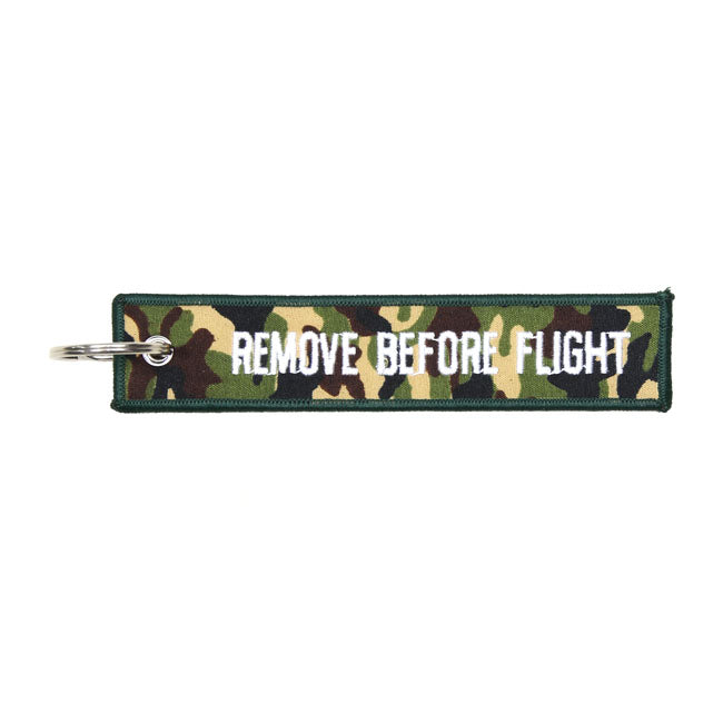 Motorcycle Storehouse Remove Before Flight Keychain