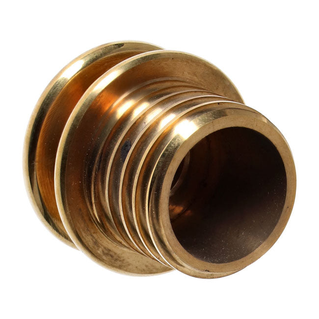 Gas Cap Non-Vented Bombe Polished Brass