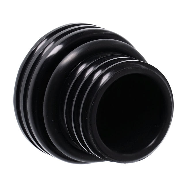 Gas Cap Nonvented Diamond Black Anodized Aluminium