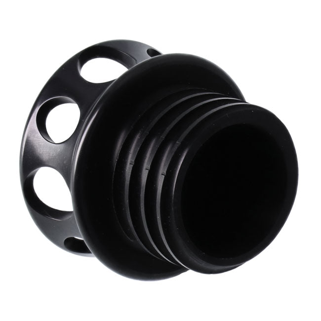 Gas Cap Non-Vented Racing Black Anodized Aluminium