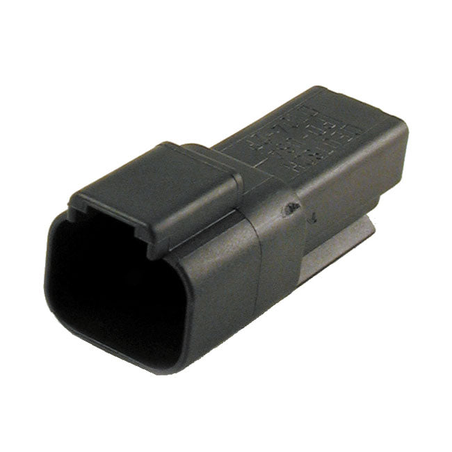 Deutsch Connectors Black Receptacle 2-Pins