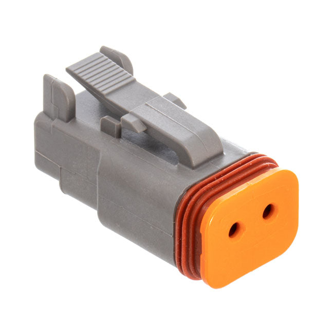 Deutsch Dt Connectors Gray Plug Housing 2-Pins