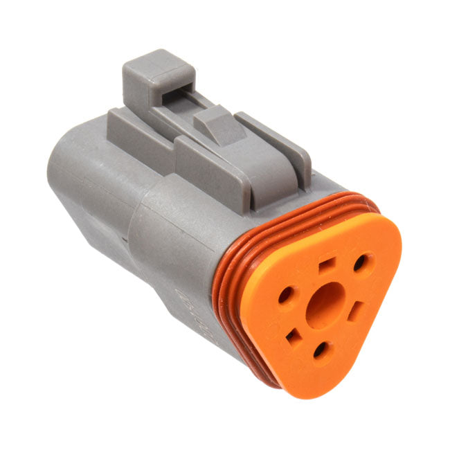 Deutsch Dt Connectors Gray Plug Housing 3-Pins