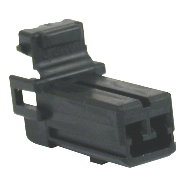 Amp Multilock Connector Black Plug 2-Pins