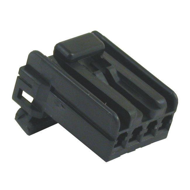 Amp Multilock Connector Black Plug 4-Pins