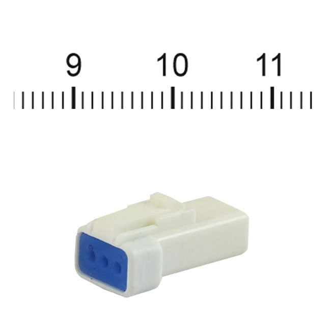 JST Mini Connector White Receptacle 3-Pin