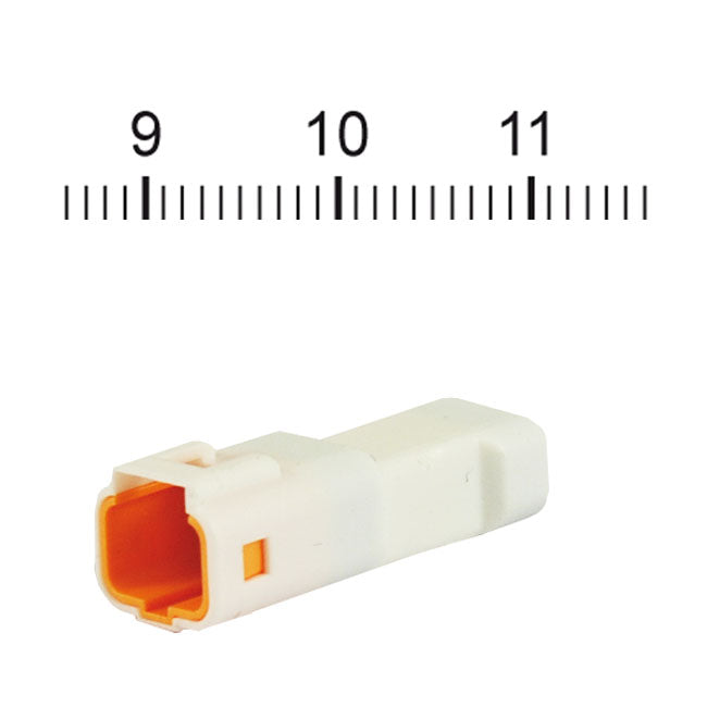 JST Mini Connector White Plug 3-Pin