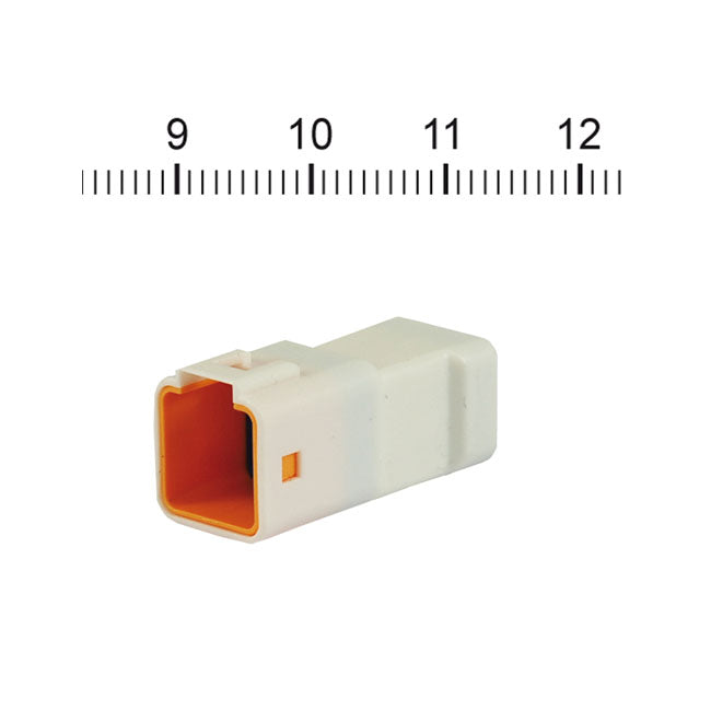 JST Mini Connector White Plug 8-Pin