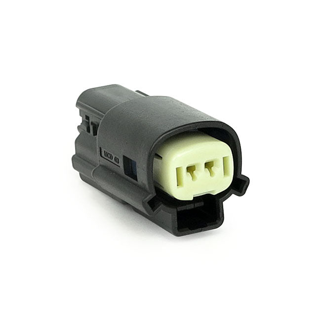 Molex Mx-150 Connector Black Plug 2-Pin