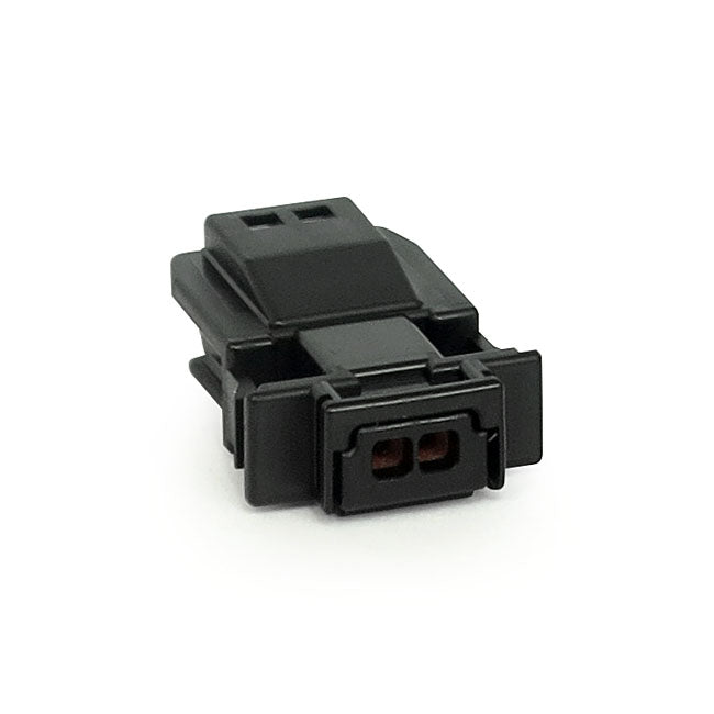 Jae Mx-1900 Connector Black Receptacle 2-Pins