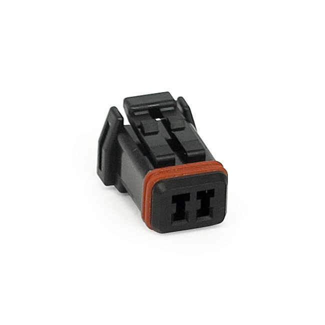 Deutsch Mx-1900 Connector Black Plug 2-Pins