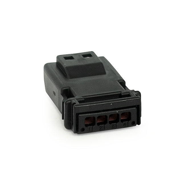 Deutsch Mx-1900 Connector Black Receptacle 4-Pins