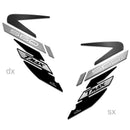 3D Motorcycle Stickers Side Panels Black For Yamaha TMAX 560 2021>2021