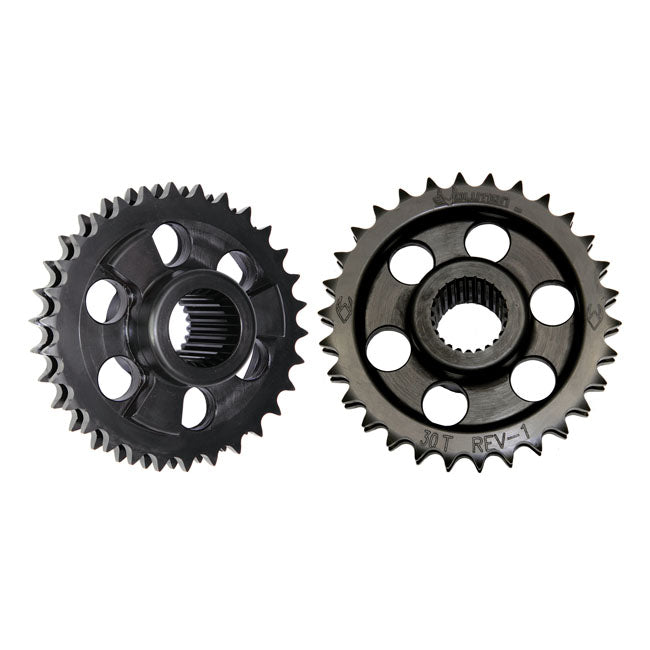 Solid Motor Sprocket & Chain Kit - 30T For 11-17 Dyna, Softail Excl. 13-17 FXSB Breakout