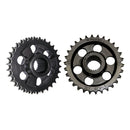 Solid Motor Sprocket & Chain Kit - 30T For 08-11 FXCW/C Softail ROCKERS NU