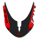 3D Motorcycle Stickers - Front Fender Carbon Look Yamaha TMAX 530 2012>2016