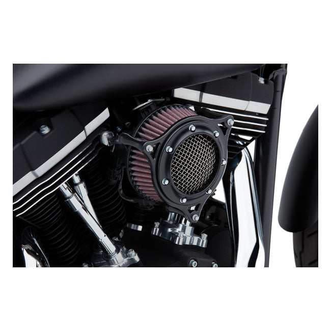 RPT Air Cleaner Kit Black For 01-15 Softail